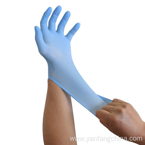 Disposable Medical Exam Chemical Resistance Nitrile Gloves